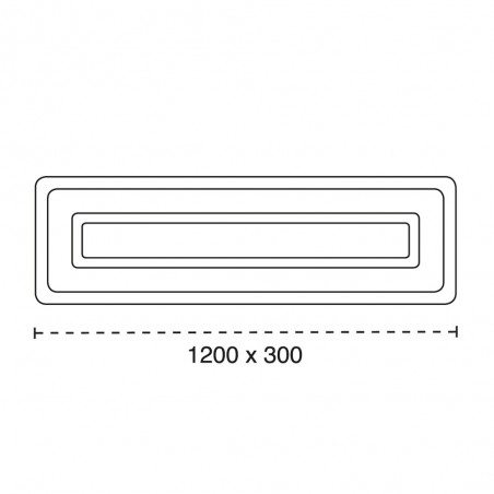 Plafón de techo LED Cryn (99W)