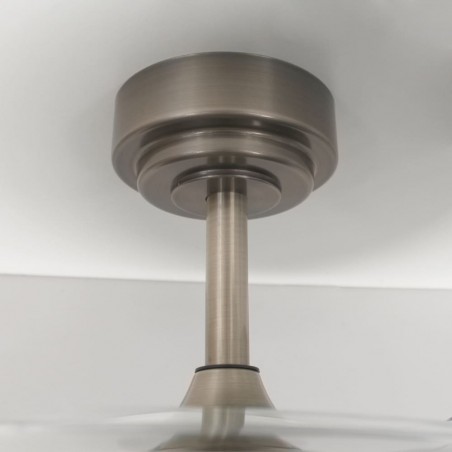 Ventilador LED con aspas plegables Oroel Níquel CCT (45W)