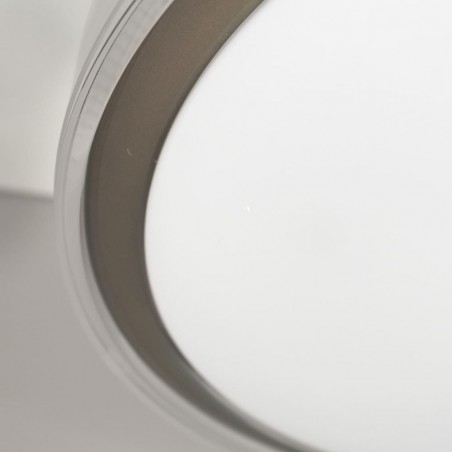 Ventilador LED con aspas plegables Oroel Níquel CCT (45W)