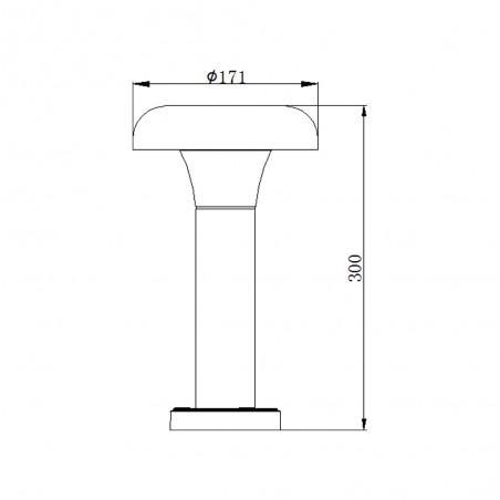 Baliza de exterior LED Arena (12W)