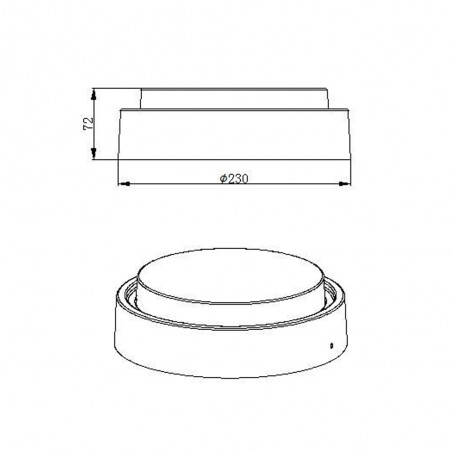 Aplique de exterior LED Pilot (12W)
