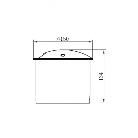 Empotrable de suelo LED Mijas (8W)
