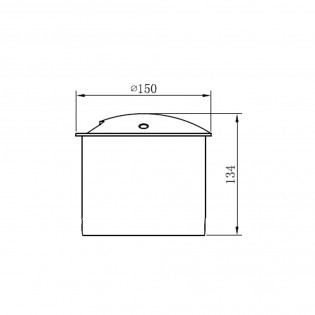 Empotrable de suelo LED Mijas (5W)