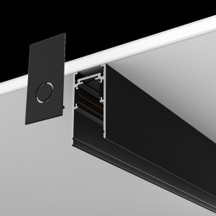 Carril magnético de...