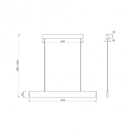 Lámpara de techo LED Step 4000K (23W)