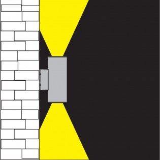 Aplique de exterior LED Fox (2x6W)