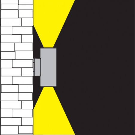 Aplique de exterior LED Fox (2x6W)