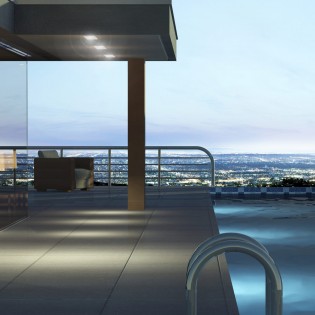 Empotrable de exterior Lutar (Cuadrado)