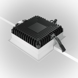 Downlight empotrable LED Okno Cuadrado (24W)