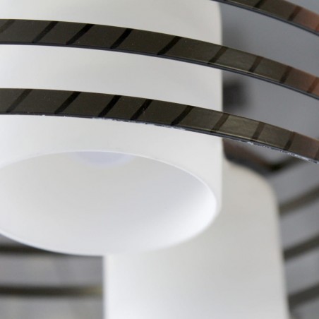 Lámpara de techo Cell-2 Wengué (3 luces)
