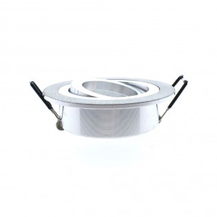 Pack 10 Empotrable Classic redondo aluminio