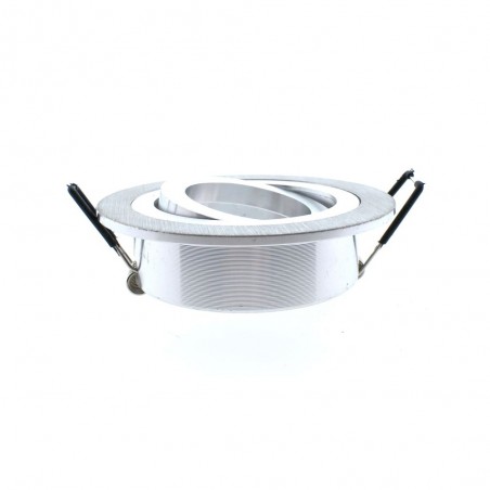 Pack 10 Empotrable Classic redondo aluminio