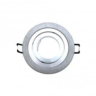 Pack 10 Empotrable Classic redondo aluminio