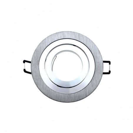 Pack 10 Empotrable Classic redondo aluminio