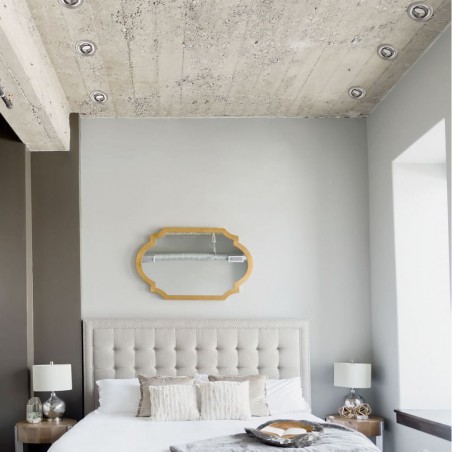 Pack 10 Empotrable Classic redondo aluminio