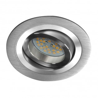 Pack 10 Empotrable Classic redondo aluminio