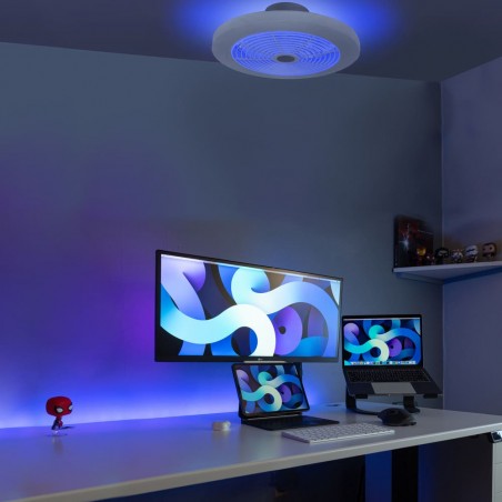Ventilador Plafón LED Moli RGB CCT Smart (35W)