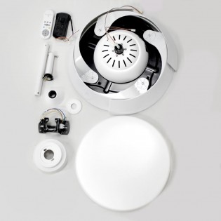 Ventilador LED con aspas plegables Batán CCT Smart (35W)