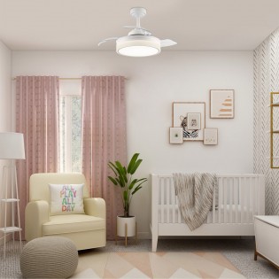 Ventilador LED aspas...