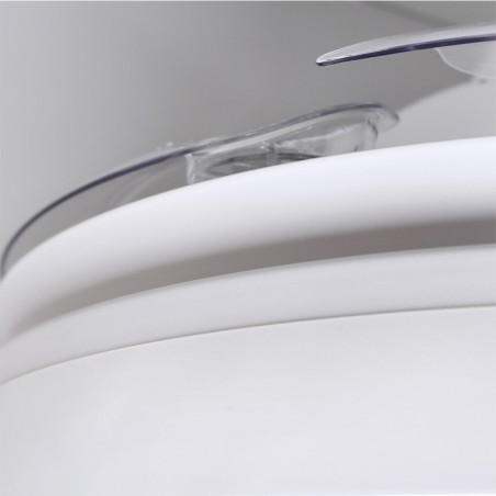 Ventilador LED aspas retráctiles Vera Mini CCT Dim (30+10W)