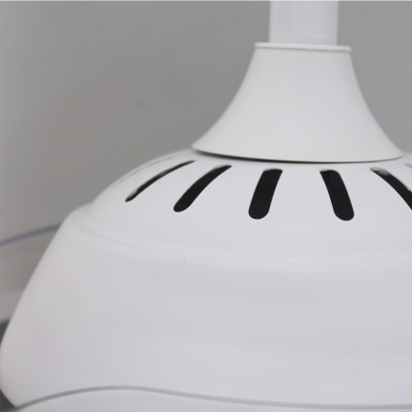 Ventilador LED aspas retráctiles Vera Mini CCT Dim (30+10W)