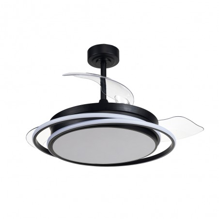Ventilador LED con aspas plegables Antila CCT Dim (60W)