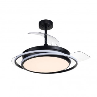 Ventilador LED con aspas plegables Antila CCT Dim (60W)