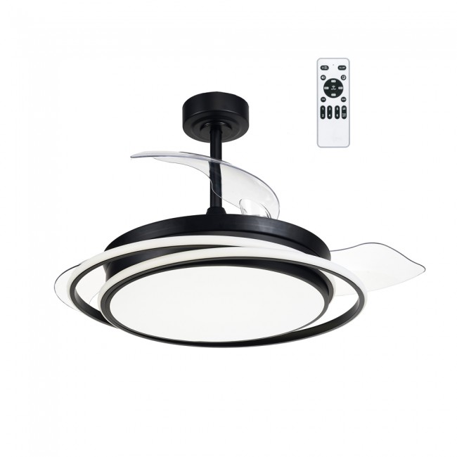 Ventilador LED con aspas plegables Antila CCT Dim (60W)