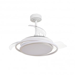 Ventilador LED con aspas plegables Antila Mini CCT (45W)