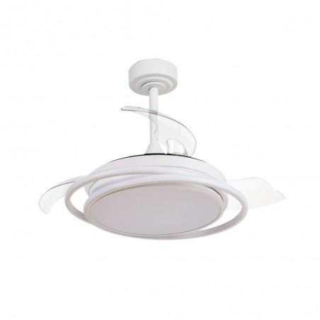 Ventilador LED con aspas plegables Antila Mini CCT (45W)