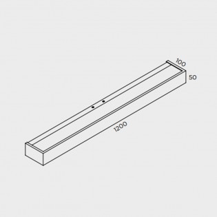 Aplique de pared LED Apolo (40W)