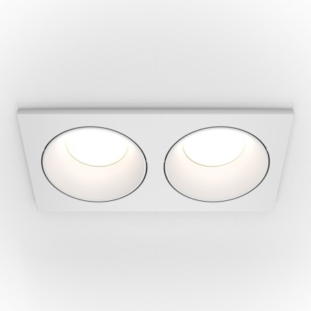 Empotrable de techo para baños Zoom (2 luces)