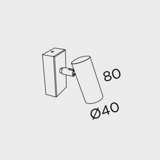 Aplique de pared LED Basic (4W)