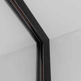 Accesorio esquina para carril magnético Exility