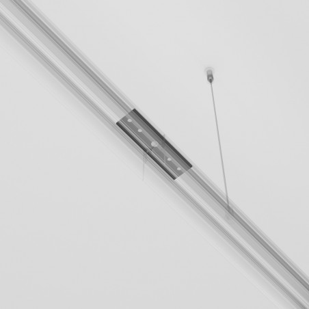 Unión para carril magnético en suspensión Exility