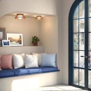 Plafón de techo Natural