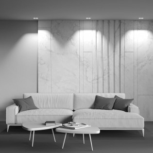 Empotrable de techo Alfa LED Dim (2x10W)