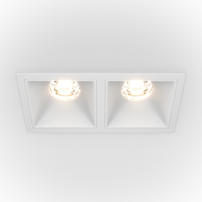 empotrable de techo alfa led dim 2x15w