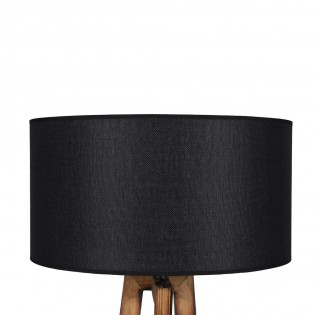 Lámpara de pie Nacor Negro