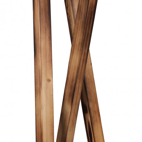 Lámpara de pie Nacor Negro