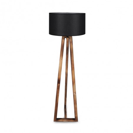 Lámpara de pie Nacor Negro