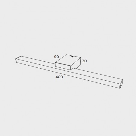 Aplique de pared LED Thin (6W)