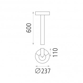 Baliza de exterior Led Gloss (5W)