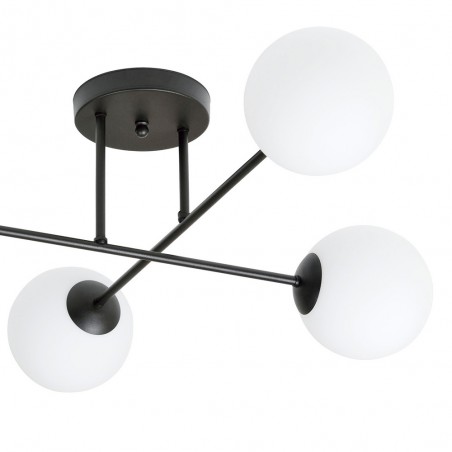 Plafón de techo Nicolo Opal (4 luces)