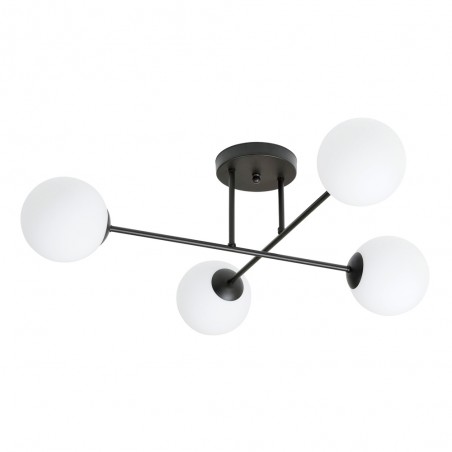Plafón de techo Nicolo Opal (4 luces)