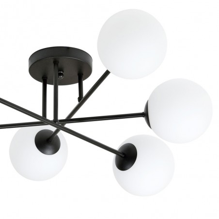 Plafón de techo Nicolo Opal (6 luces)