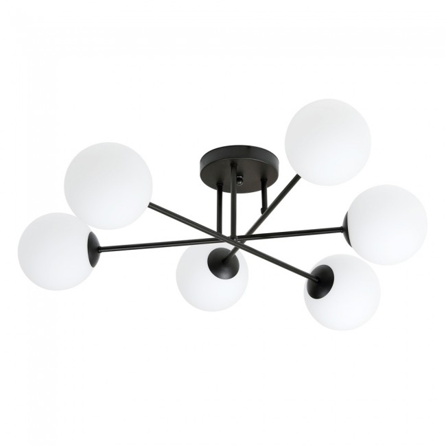 Plafón de techo Nicolo Opal (6 luces)