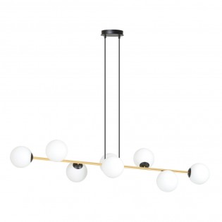 Lámpara de techo Cuaron Opal (8 luces)
