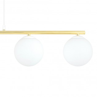Lámpara colgante Etisa Blanco (5 luces)