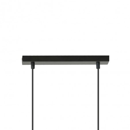 Lámpara colgante Etisa Negro (4 luces)